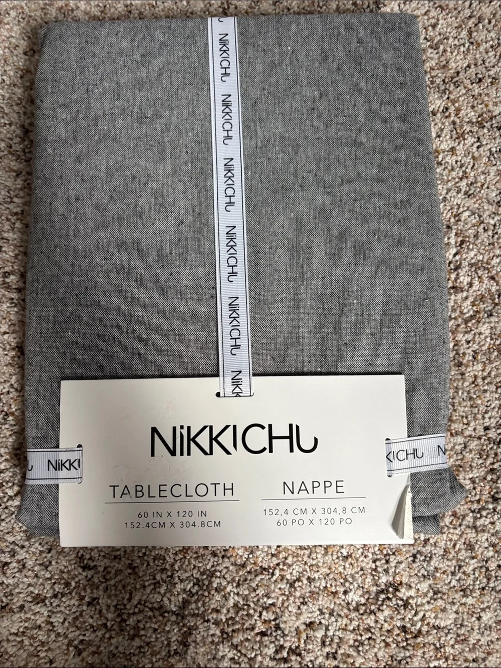 Gray Tablecloth - Classic Dining Linen